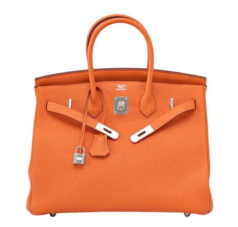 buy hermes orange birkin bag 35|hermes orange shoulder bag.